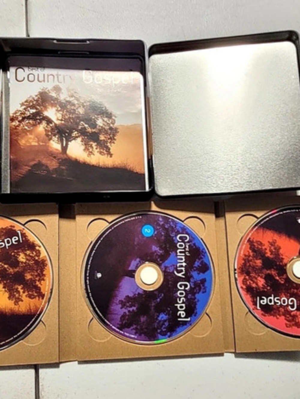 Madacy Entertainment Best of Country Gospel Collector's Edition 3-CD Tin 3-CD